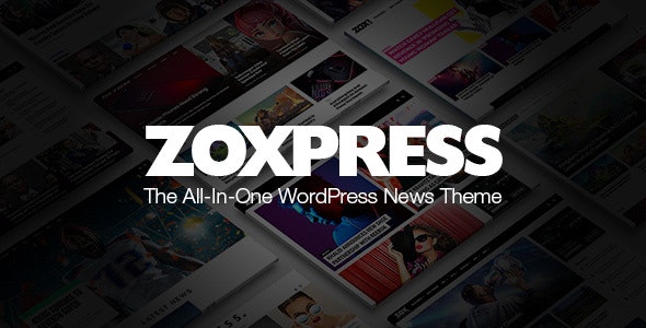 Nulled ZoxPress v2.03.0 - All-In-One WordPress News Theme